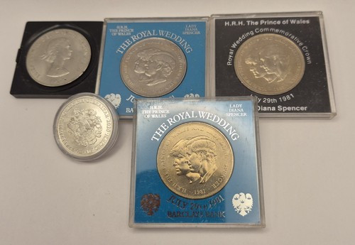 Royal wedding crown coin lot - royal,