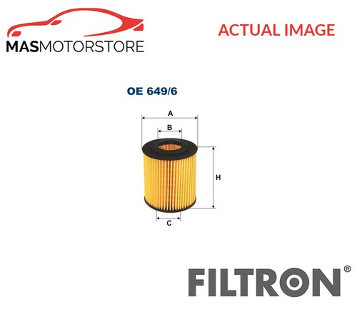 Engine oil filter - filter, filtron