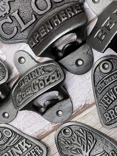 Bottle openers cast iron - bottle,