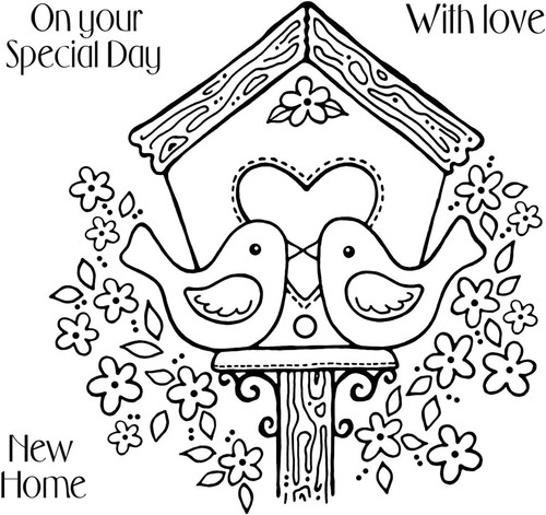 Woodware love birds clear - woodware, 4