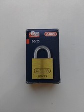 Abus 60/25 25mm Brass Padlock