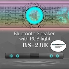 BS-28E TV Sound Bar 4 Speakers Bluetooth 5.0 Mini Speaker For PC Computer