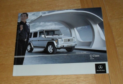 Mercedes class brochure - mercedes, g