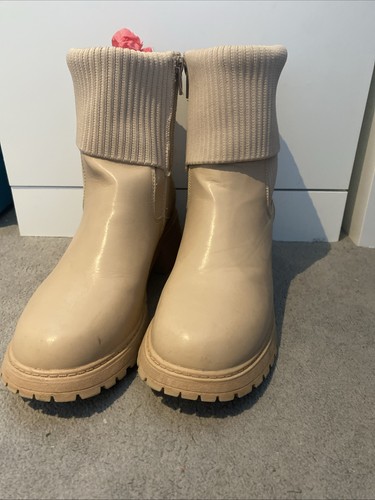 River island beige boots size - boots,