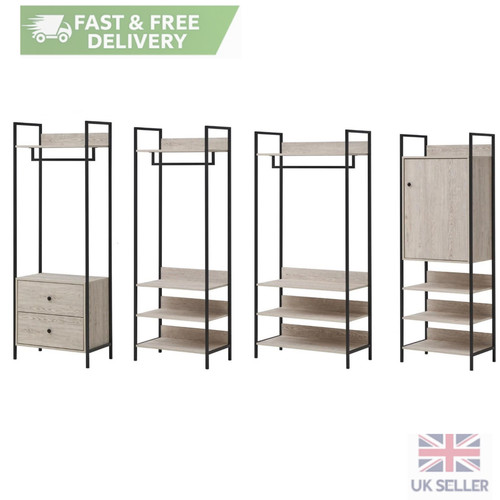 Open wardrobe industrial - wardrobe,