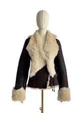 Vintage Real Sheepskin Cropped