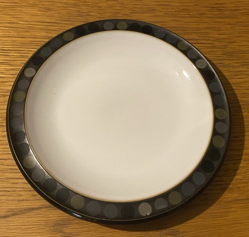 Denby jet dot side piece - denby, plate