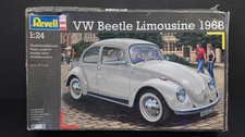 REVELL 1968 VOLKSWAGEN BEETLE STARTED - 1/24 SCALE MODEL KIT COLLECTION LOT 28