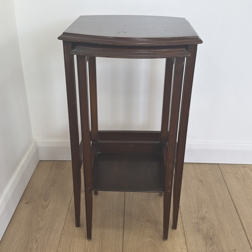 Vintage mahogany nest - vintage, of