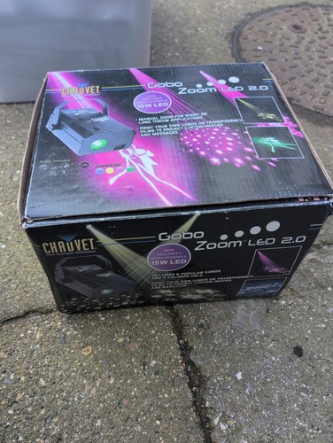 Chauvet gobo zoom led 15w - gobo, 2.0