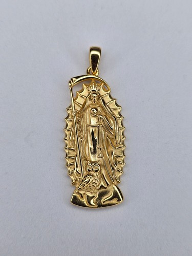 Santa muerte pendant - santa,
