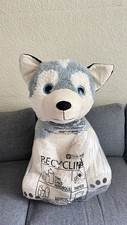 Giant Husky Soft Toy Plush –