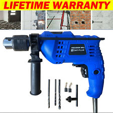 850W Hammer Drill Electric Corded Rotary Drills Impact Drills & Bit Flat Chisels