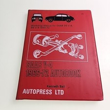 Autopress Saab 1966 1972 Owners Workshop Manual Book