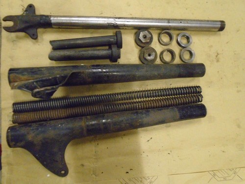 Dkw 125 fork shock absorbers - shock,