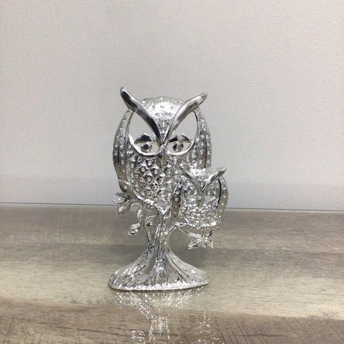 Vintage owl jewelry tree stand - vintage,