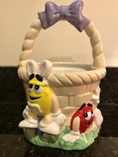 M&M's Red Yellow Ceramic