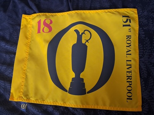 The open pin flag - open,