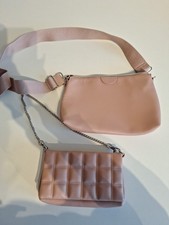 2 X Primark Handbag Nude NEW