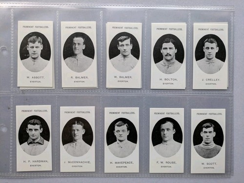 Cigarette cards taddy - cigarette,