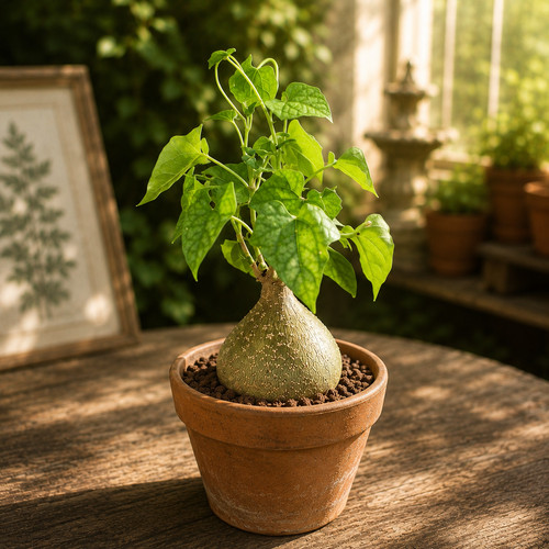 Rare sleeping bag caudex plant - caudex,