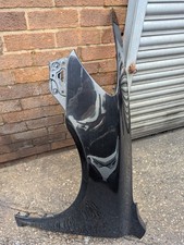 09-12 MK2 1Z SKODA OCTAVIA FACELIFT PASSENGER SIDE FRONT WING BLACK MAGIC LF9R