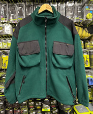 Scierra Outdoor Heavy Duty Fleece Fishing Jacket Large Green 