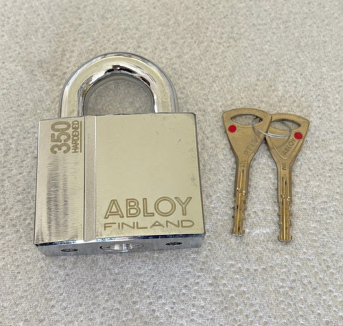 Abloy 350 silver keyed - , alike