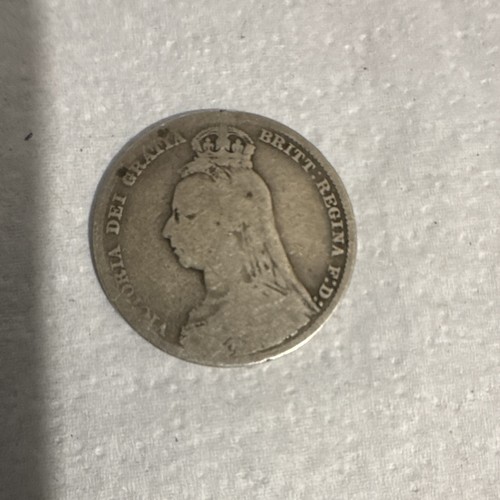 Victoria 1889 shilling coin - 1889,
