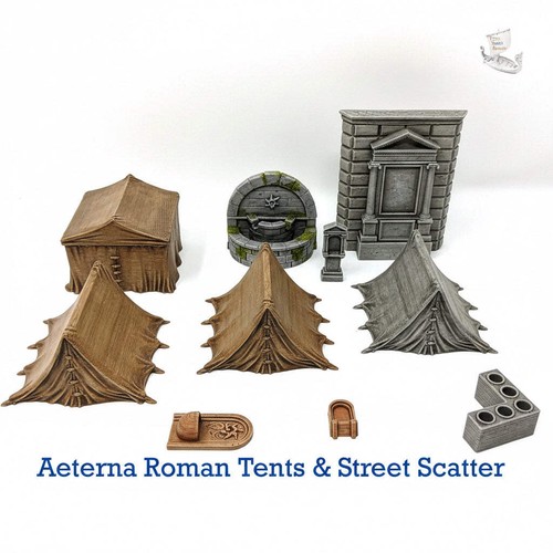 Aeterna roman tents scatter - tents, &