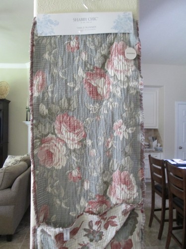 Shabby chic table - chic, runner