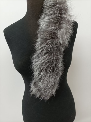 Real fox fur - hood, trim