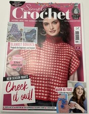 Simply Crochet Magazine Issue 157 – Cosy Blankets, Tops & Winter Projects