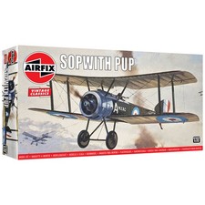 Airfix 1/72 Sopwith Pup Model Aircraft Kit Vintage Classics A01062V
