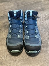 Salomon Synapse High Top Hiking Trail Boots Blue Women’s Size 6