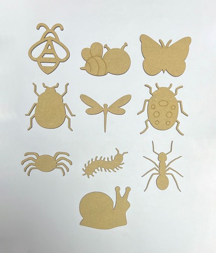 Wooden mdf insect - insect, craft