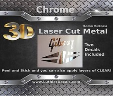 Gibson Guitar 3D Metal 2