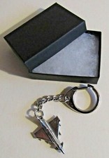 F) KEYRING PEWTER EUROFIGHTER
