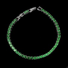 Silver Bracelet Topaz Natural