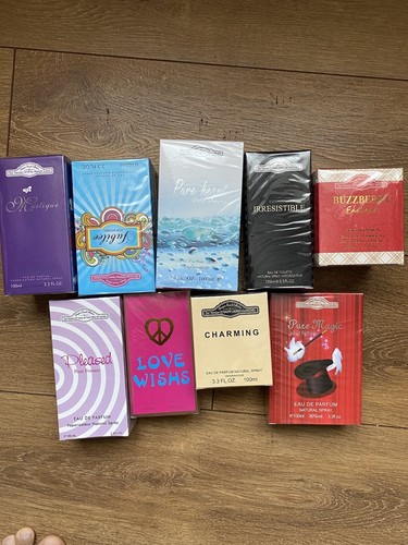 Job lot perfumes - 9x,