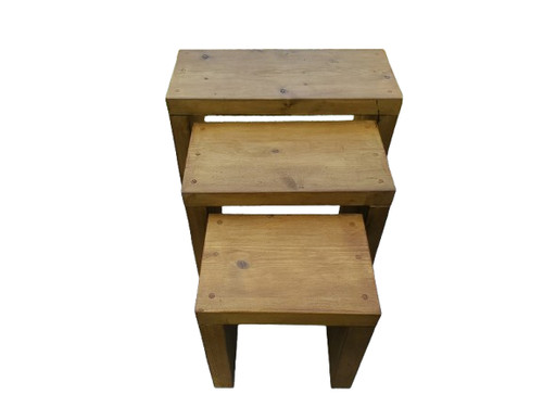 Handmade rustic solid wood - rustic,