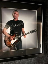 Paul Weller Studio signed Photo hand made frame with COA