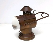 Brass bulllseye lamp vintage - ,