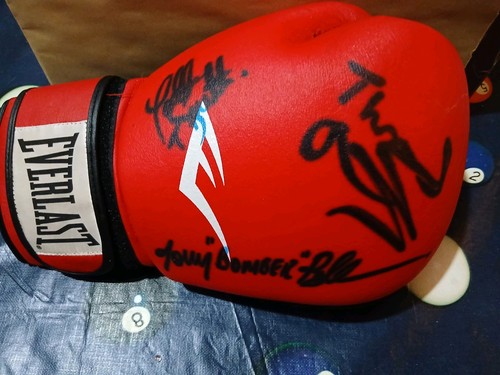 Signed liverpool boxers glove - boxers,