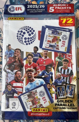 Panini efl sticker album - efl,