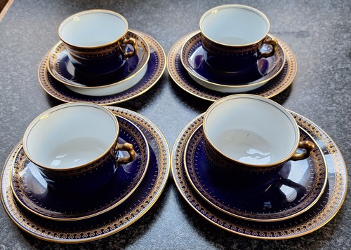 Romanov cobalt blue porcelain - blue,