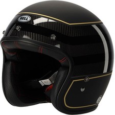 Bell Custom 500 Carbon Open Face Helmet - RSD The Redondo Matt / Gloss Black