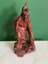 Hand Carved Wooden Chinese