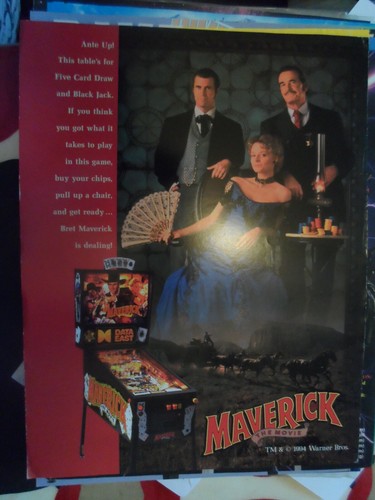 Maverick data east pinball - data,