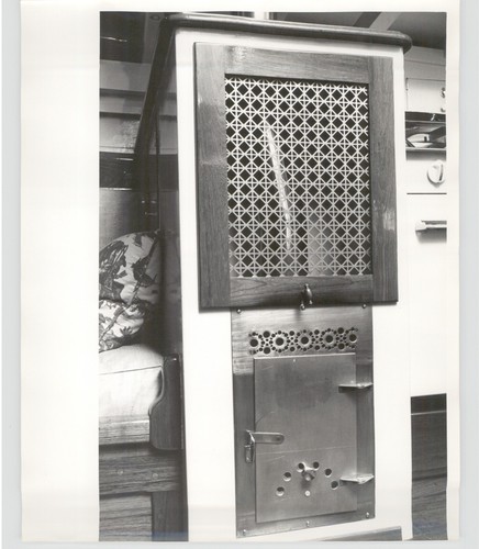 Charcoal heater for main salon - for,